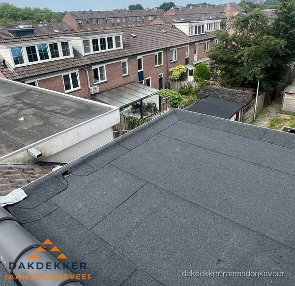 Dakinspectie plat dak aanbouw in Raamsdonksveer Dakinspectie plat dak aanbouw in Raamsdonksveer